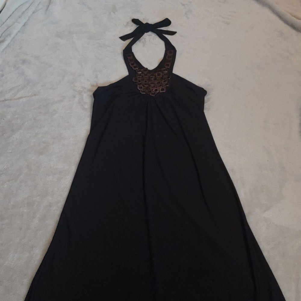 Long black dress